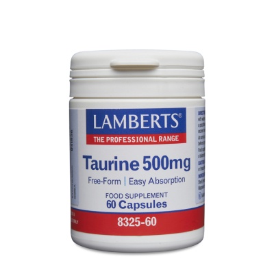 Lamberts Taurine  500mg 60 caps